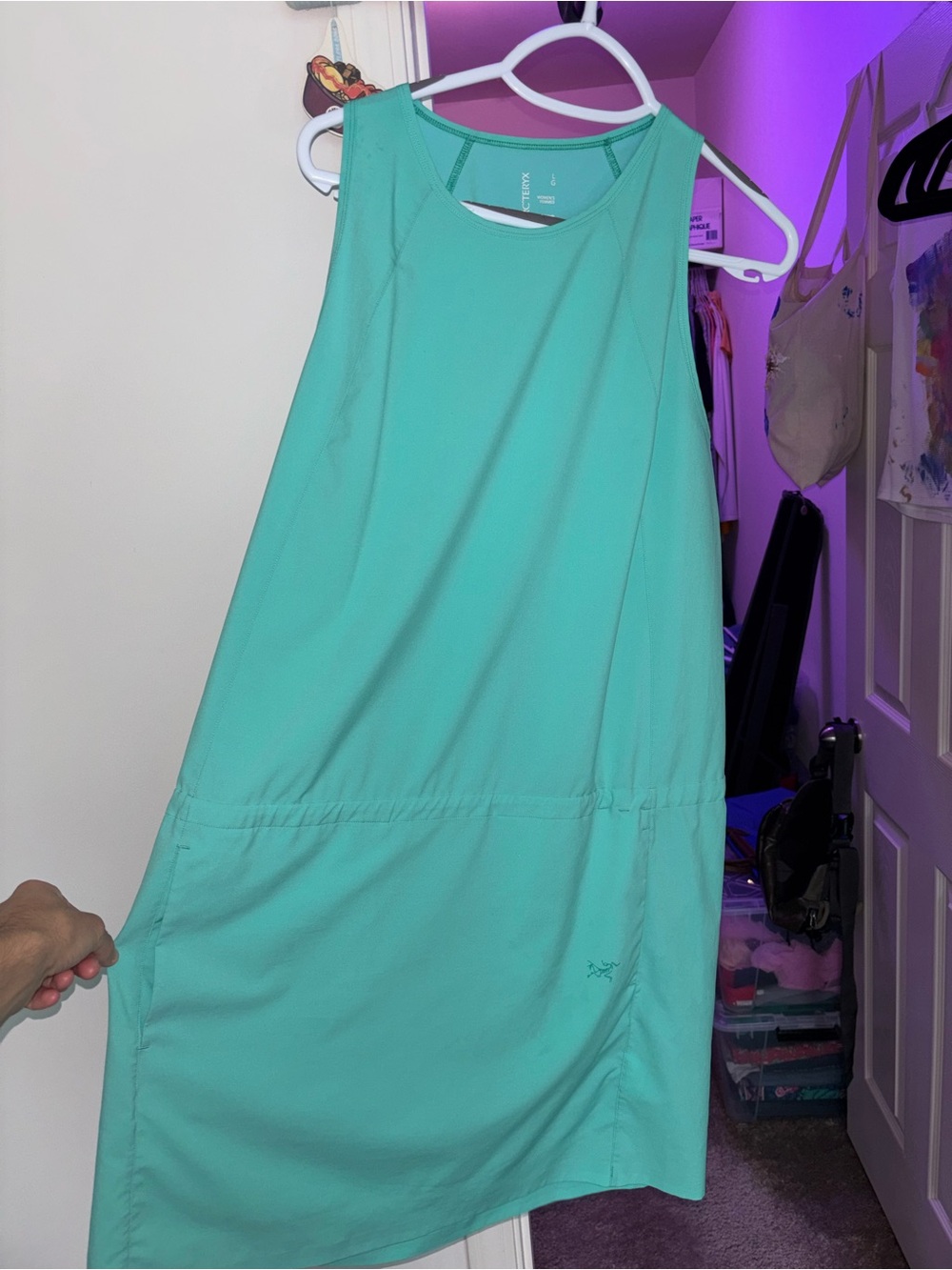 Arc'teryx Mint Green Sleeveless Active Dress